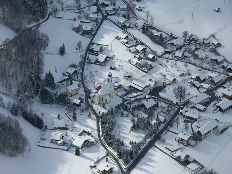 Luftaufnahme Oberhaus | © TVB Haus-Aich-Gössenberg