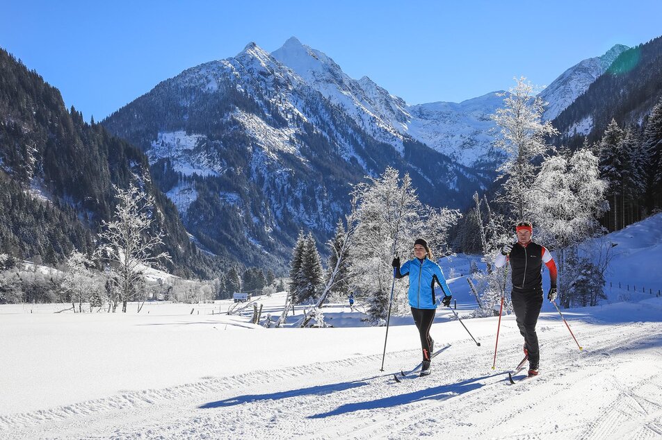XC skiing out of Untertal valley - the Klafferkessel summits in the backdrop | © Gerhard Pilz/Tourismusverband Schladming - Martin Huber