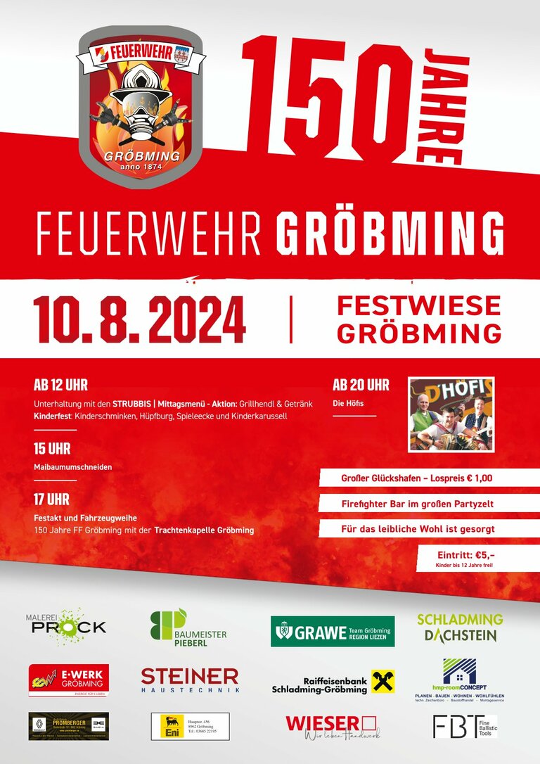 150 Jahre Feuerwehr Gröbming  - Imprese #2.2 | © FF Gröbming