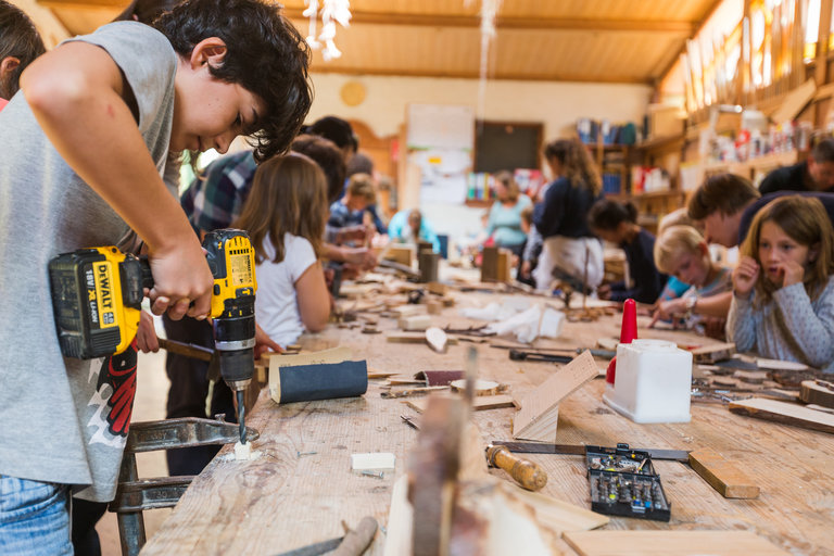 Kids‘ Carpentry - Impression #2.1 | © Dominik Steiner