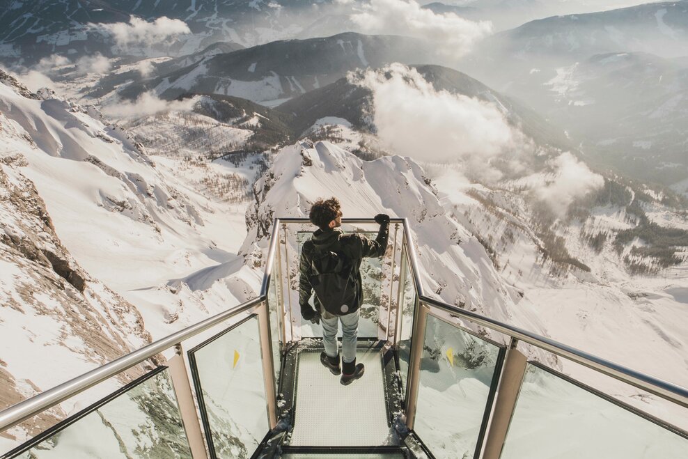 Stairway to Nothingness at Dachstein | © David McConaghy