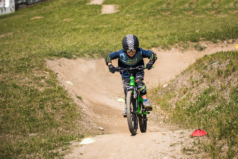 Very easy routes in the Bike Arena - ideal for beginners and children | © Roland Haschka