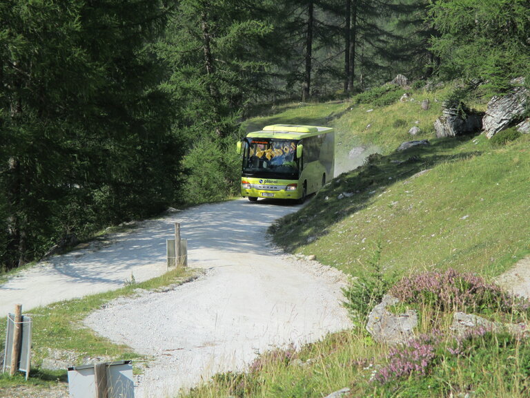 With the Planai hiking bus to the Ursprungalm | © Planai