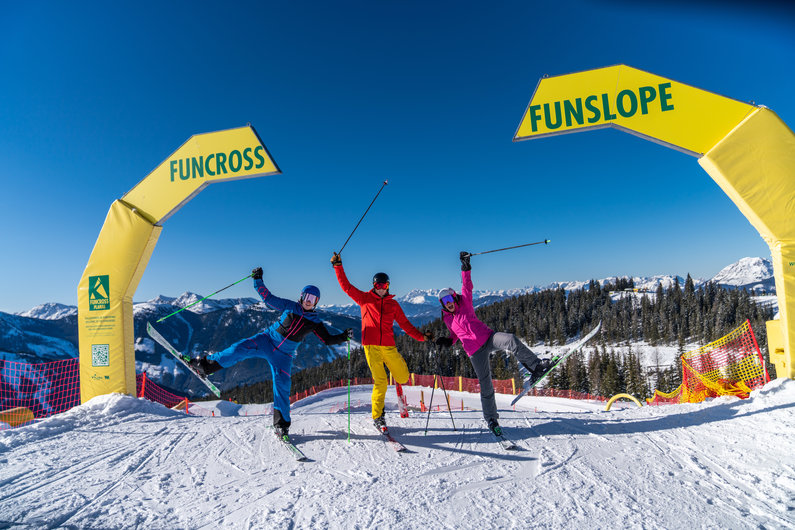 Action-fun at the Funslope and Funcross | © Chrisitne Höflehner