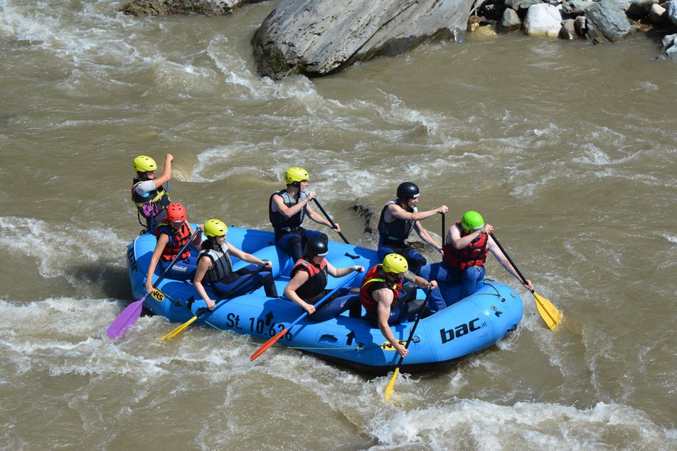 Rafting boat on the Enns river | © BAC