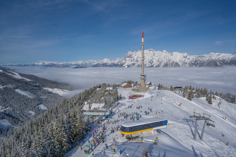 Skigebiet Hauser Kaibling von oben | © Hauser Kaibling