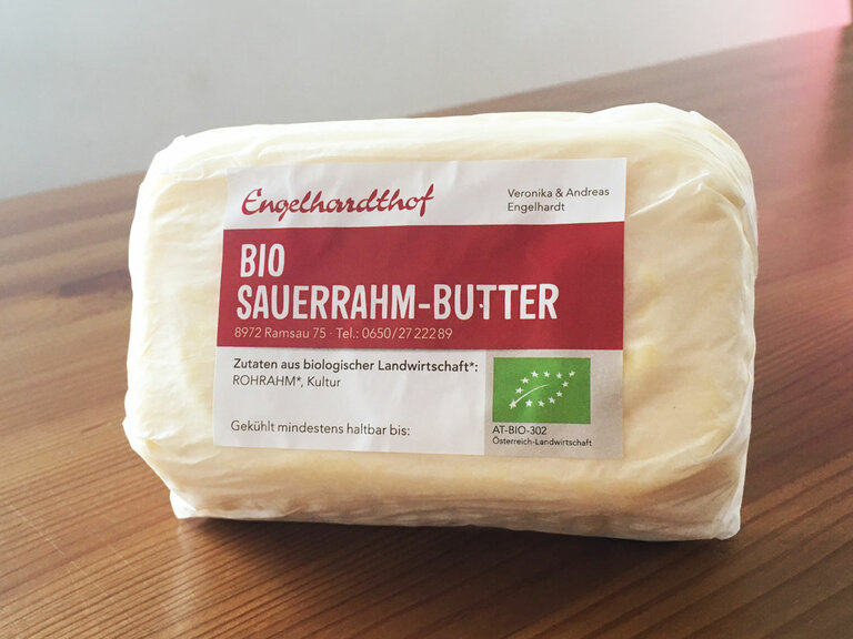 Bio Sauerrahm Butter, Engelhardthof | © Engelhardthof