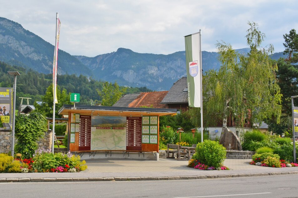 Dorfplatz in Weißenbach | © Marktgemeinde Haus