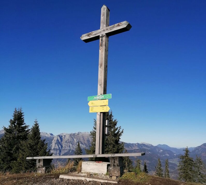 Gipfel Hohe Trett | © Karina Weichbold/Erlebnisregion Schladming-Dachstein