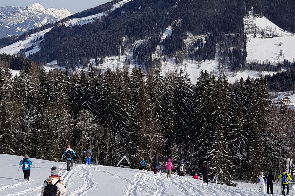 Eine einfache Schneeschuhwanderung - die Rohrmooser Schneeschuhtour | © Gerhard Pilz/Gerhard Pilz