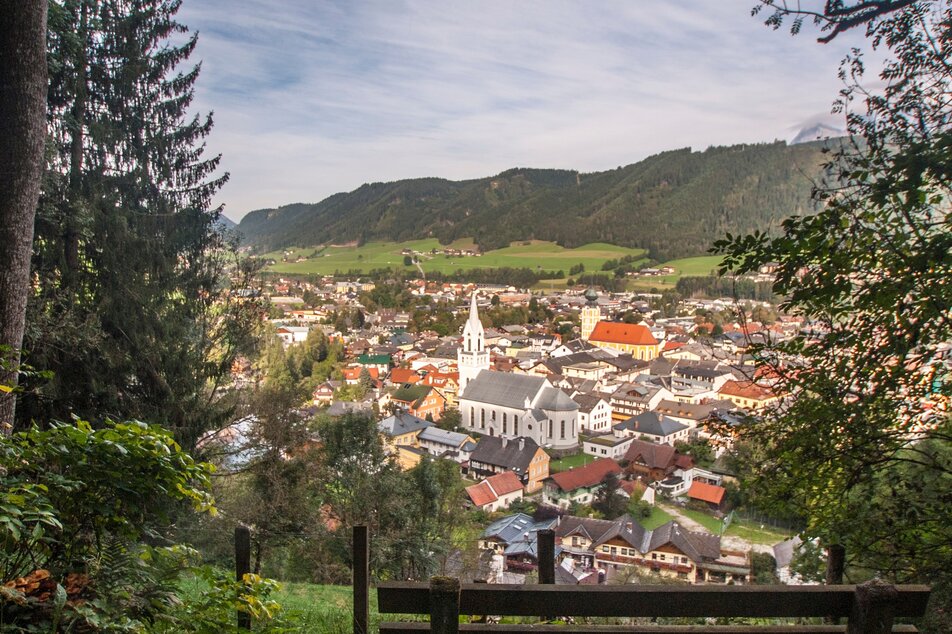 View from Grubegg Trail to Schladming in the morning | © Gerhard Pilz/Gerhard Pilz - www.gpic.at
