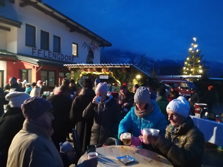 Christmas bazaar in village with "Krampus - show" - Impression #2.2
