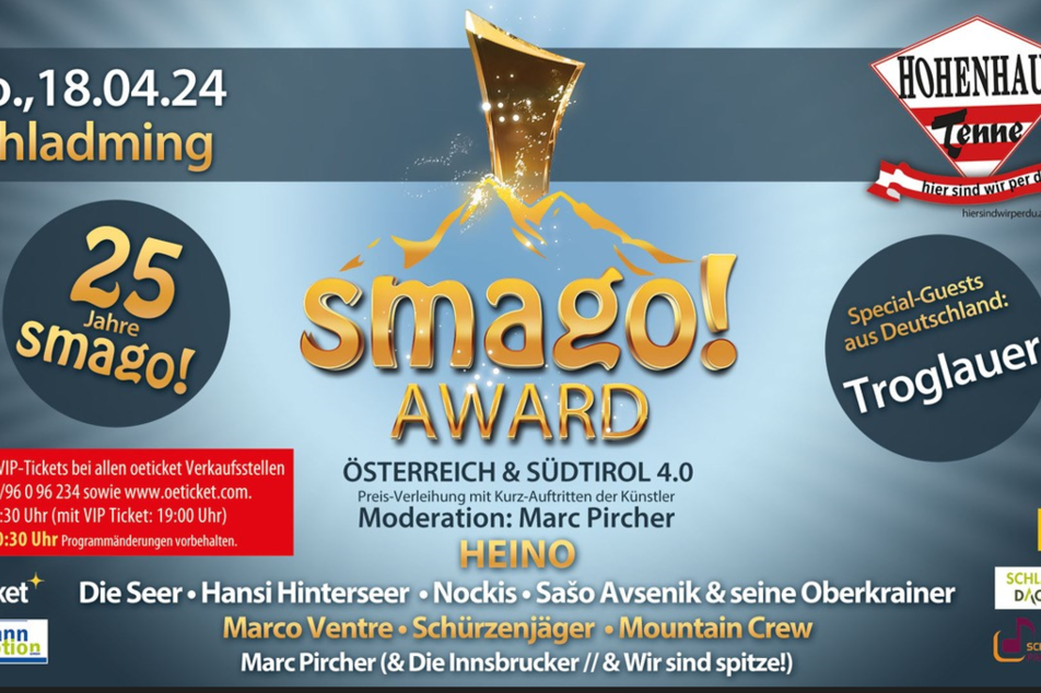Smago Award in der Hohenhaus Tenne - Impression #1