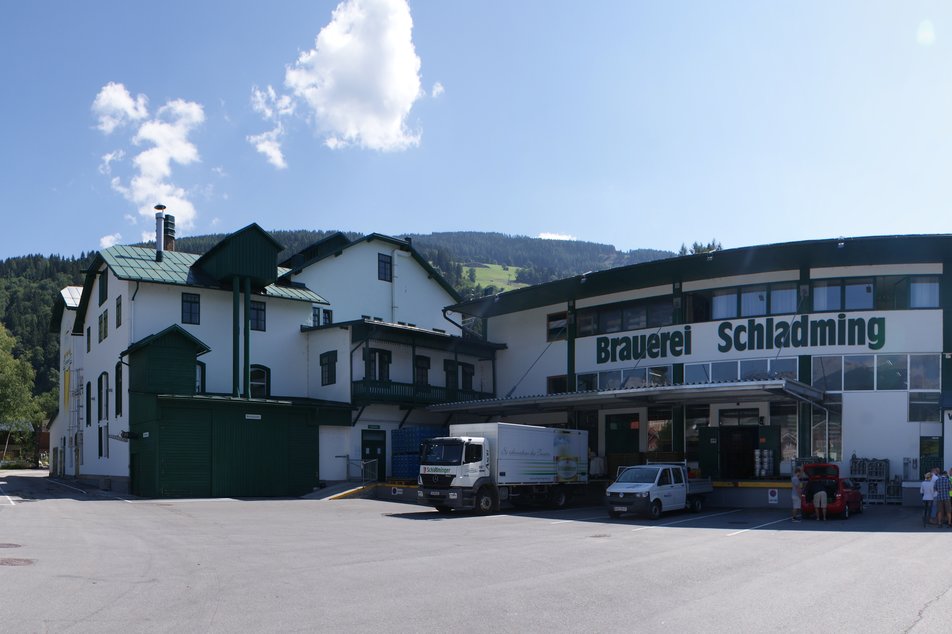 View of the brewery in Schladming