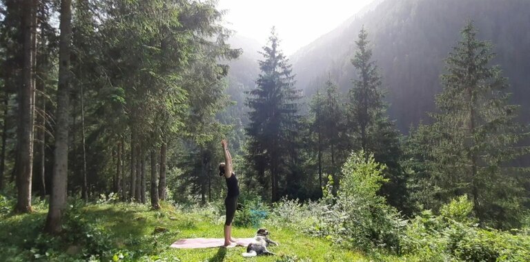 Forest yoga - Impression #2.1 | © Sandra Glaser