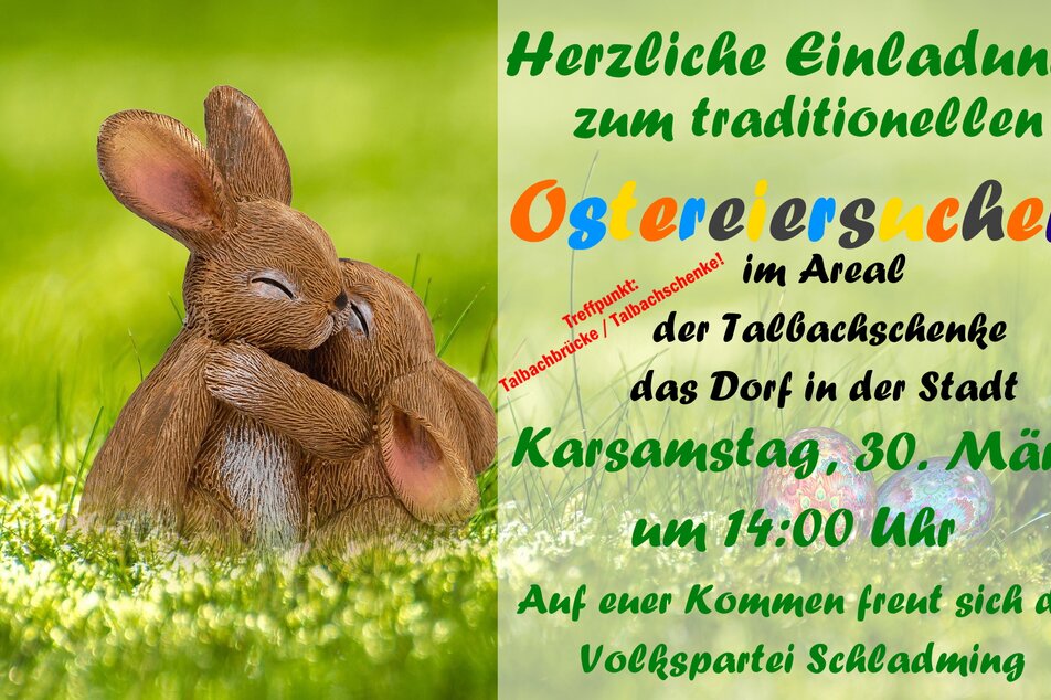 Easter egg hunt  - Impression #1 | © Initiative Dahoam in Schladming - Volkspartei Schladming 