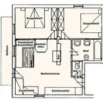 Photo of apartment/1 bedroom/shower, WC
