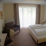 obrázek double room with shower or bath tube, WC