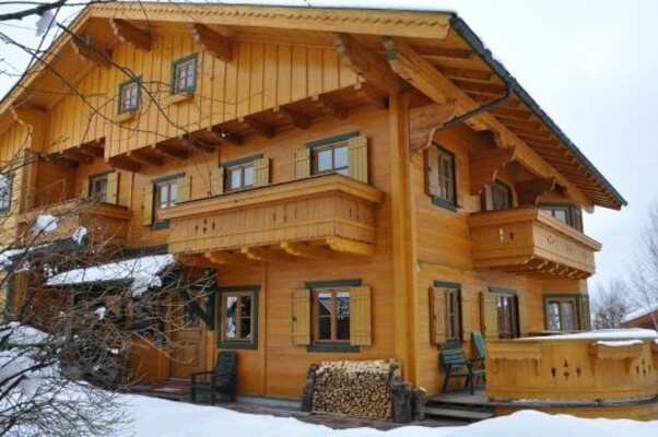 Landhaus Lisa im Winter Holz