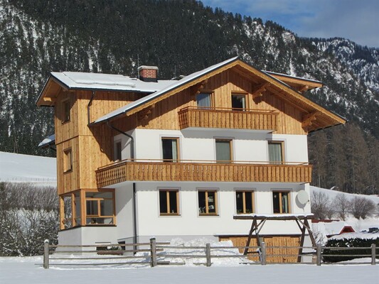 Unser Haus im Winter - Oberzaunerhof