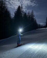 Evening ski tour on the Galsterberg