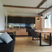 Wohzimmer mit Küche