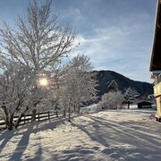 Entrance to your apartment and our garden