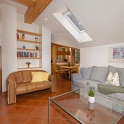 Wohnraum Berggasse mit tollem Ausblick