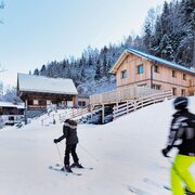 Direkt an der Skipiste
