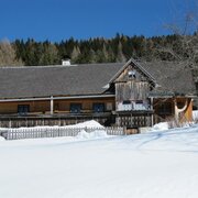 Ferienhaus Ruhdorfer in winter