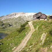 Wanderweg zur Ignaz-Mattis-Hütte