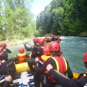 Rafting auf der Enns
