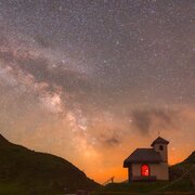 Nachthimmel am Sölkpass