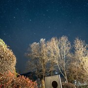 Sternenplatz Aich | Aufnahme bei Nacht